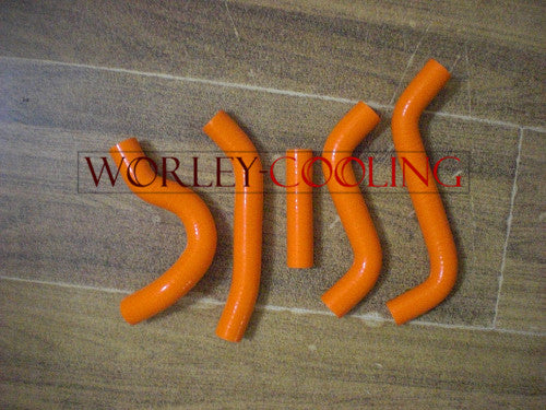 FOR SUZUKI RMZ 450 RMZ450 07 2007 SILICONE RADIATOR HOSE ORANGE