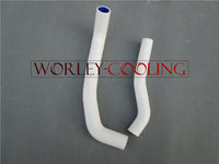 Silicone Radiator Hose Kit for Suzuki LTZ400 Kawasaki KFX400 DVX400 2003-2008 03 04 05 06 07 08 WHITE