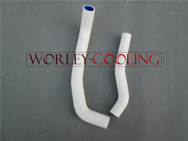 Silicone Radiator Hose Kit for Suzuki LTZ400 Kawasaki KFX400 DVX400 2003-2008 03 04 05 06 07 08 WHITE
