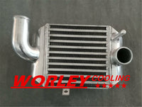 Australia Driver Side Aluminum INTERCOOLER FOR AUDI A4 B5 S4 RS4, A6 C5 2.7T BI-TURBO