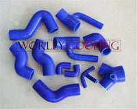 SILICONE BOOST HOSE KIT FOR AUDI S4/A6 B5 2.7L BI-TURBO 1997 1998 1999 2000 2001 BLUE