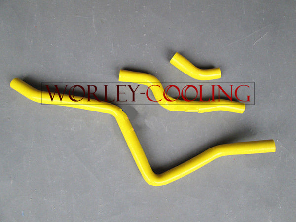 FOR Yamaha Raptor 660 YFM660 Radiator Hose Kit 2001 2002 2003 2004 2005 YELLOW