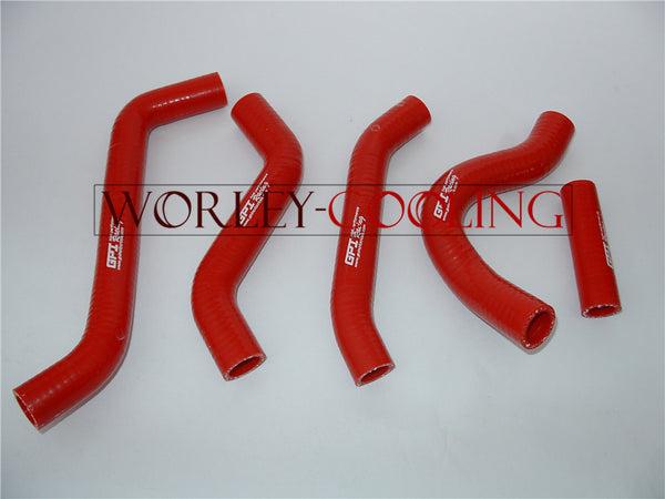 FOR SUZUKI RMZ 450 RMZ450 07 2007 SILICONE RADIATOR HOSE RED