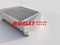 Aluminum Intercooler V-MOUNT for MAZDA RX7 70mm 2.75" IN&OUTLET - FC3S 13B 470 x 300