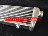 450x170x65mm Aluminum Turbo Intercooler 2.25" inlet/outlet Tube and Fin Design