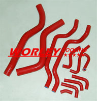 Silicone Radiator Hose For Mitsubishi Eclipse 2G DSM GST GSX Spyder 4G63 Turbo 2.0L 1995-1999 1996 1997 1998 95 96 97 98 99 RED