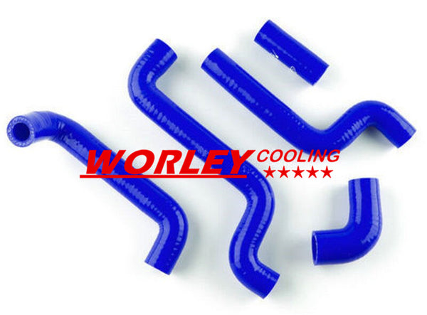BLUE ALUMINUM RADIATOR HOSE FOR APRILIA RS 125 RS125 2005-2012 05 06 07 08 09 10 11 12
