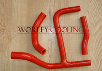 RED Silicone Radiator Coolant Y Hose Kit for Suzuki RMZ 250 2010 2011 2012 10 11 12