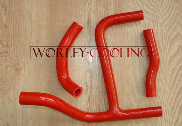 RED Silicone Radiator Coolant Y Hose Kit for Suzuki RMZ 250 2010 2011 2012 10 11 12
