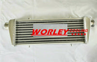 FMIC Aluminum Intercooler 450x180x50mm Turbo Bar & Plate I/O: 60 mm 2.35