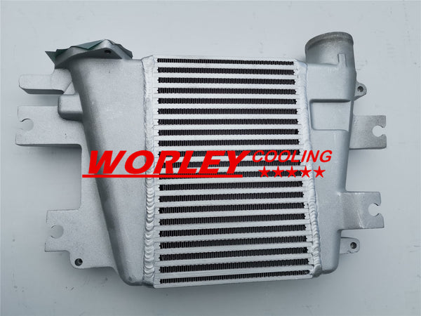 Aluminum Intercooler For Nissan Patrol GU Y61 ZD30 3.0L TD Direct-Fit Top Mount 1997-2007 97 98 99 00 01 02 03 04 05 06 07