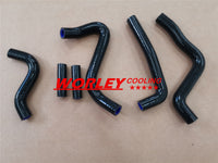 Silicone Radiator Hose kit FOR Kawasaki KX250 KX 250 1999 2000 2001 2002 99 00 01 02 BLACK
