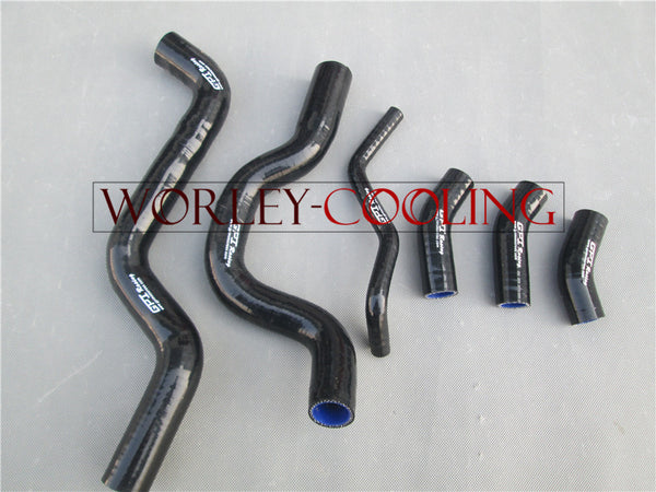 BLACK Silicone Radiator Hose Kit for Suzuki SV650 SV-650 SV 650 K3 2003 ON