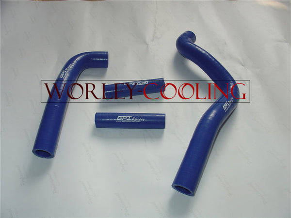 FOR KAWASAKI KX125 KX 125 1994 - 2002 94 95 96 97 98 99 00 01 02 Silicone Radiator Hose Kit BLUE