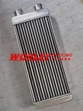 Turbo Full Aluminum Intercooler 600x300x75mm 3" Delta Fin Same Side In/Outs overall length 788mm