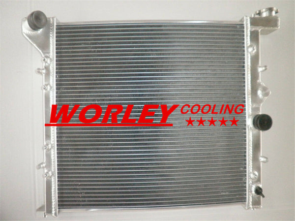 Aluminum radiator FOR TOYOTA MARK II 2.5L 1JZ-GTE TWIN TURBO L6 ENGINE 1992 1993 1994 1995 1996 manual MT