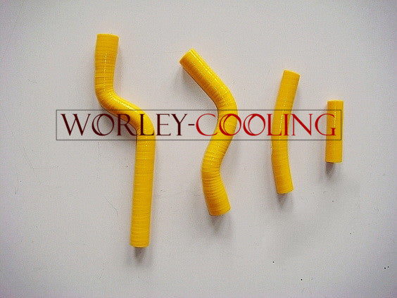 FOR YAMAHA YZF250 YZ250F 2007 2008 2009 07 08 09 silicone radiator hose YELLOW