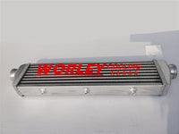 550x140x50mm FMIC ALUMINUM INTERCOOLER 2.25" INLET/OUTLET TURBO Tube and Fin