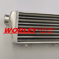 Delta Fin Design Full Aluminum Intercooler 450x180x50 mm core 2.2" 56mm