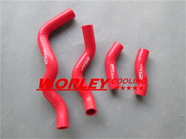 RED silicone radiator hose FOR Kawasaki KLX250 KLX 250 1993-2010 93 94 95 96 97 98 99 00 01 02 03 04 05 06 07 08 09 10