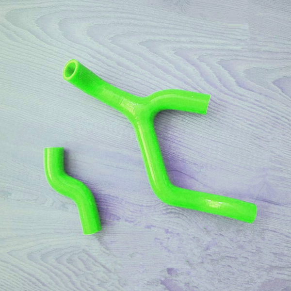Silicone Radiator Hose Kit FOR KTM 350 SXF 350SX-F 2011 2012 11 12 GREEN