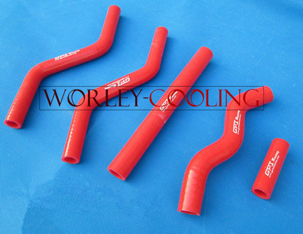 FOR Honda CR125 CR125R 1989 89 silicone radiator hose RED