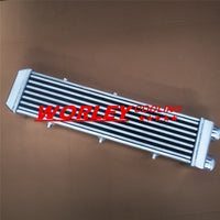 Universal Turbo Aluminum Intercooler 2" 550x140x70 mm Delta Fin SAME SIDE OUTS