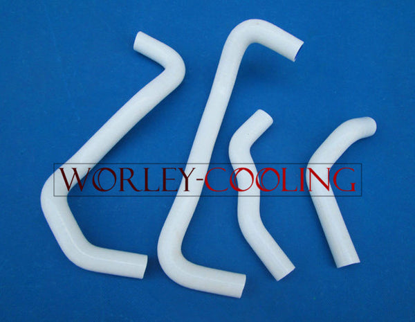 WHITE silicone radiator hose for HONDA ATC250R ATC 250 R 1985 1986 85 86
