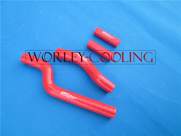 For YAMAHA YZ250 YZ250X YZ250G 2-stroke 2002-2019 02 03 04 05 06 07 08 09 10 11 12 13 14 15 16 17 18 19 Silicone Radiator Hose RED