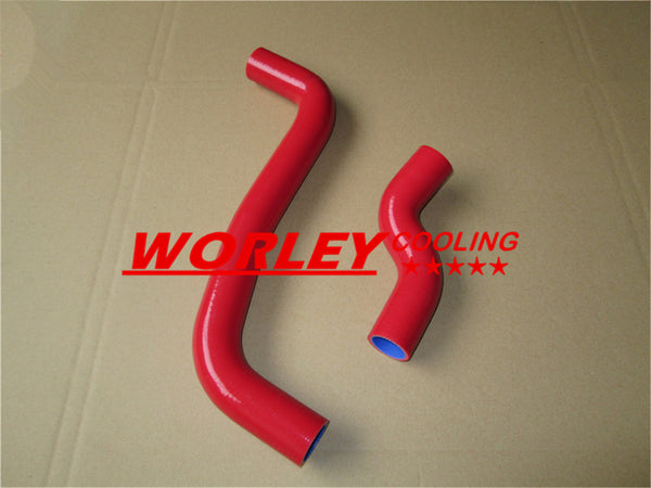 For TOYOTA COROLLA LEVIN/SPRINTER/BZ AE101G/AE111 4AGE 20V SILICONE RADIATOR HOSE RED