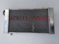 50mm alloy aluminum radiator FOR Go Kart go-kart karting 17.6" x 9" x 2.1"