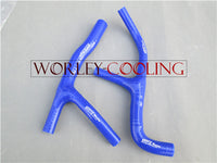 For SUZUKI DRZ400E DR-Z400E DRZ 400 E 2000 2001 2002 00 01 02 silicone radiator hose BLUE