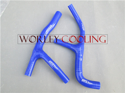 For SUZUKI DRZ400E DR-Z400E DRZ 400 E 2000 2001 2002 00 01 02 silicone radiator hose BLUE