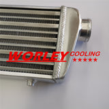 Delta Fin Design Full Aluminum Intercooler 450x180x50 mm core 2.2" 56mm